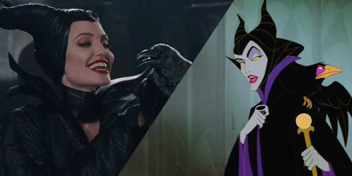 Maleficent aus dem Disney Film sieht Angelina Jolie sehr ähnlich wegen der passenden Schminke
