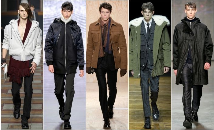 20er kleid vintage, outfit ideen für männer, winter look im 20er styling, 5 models