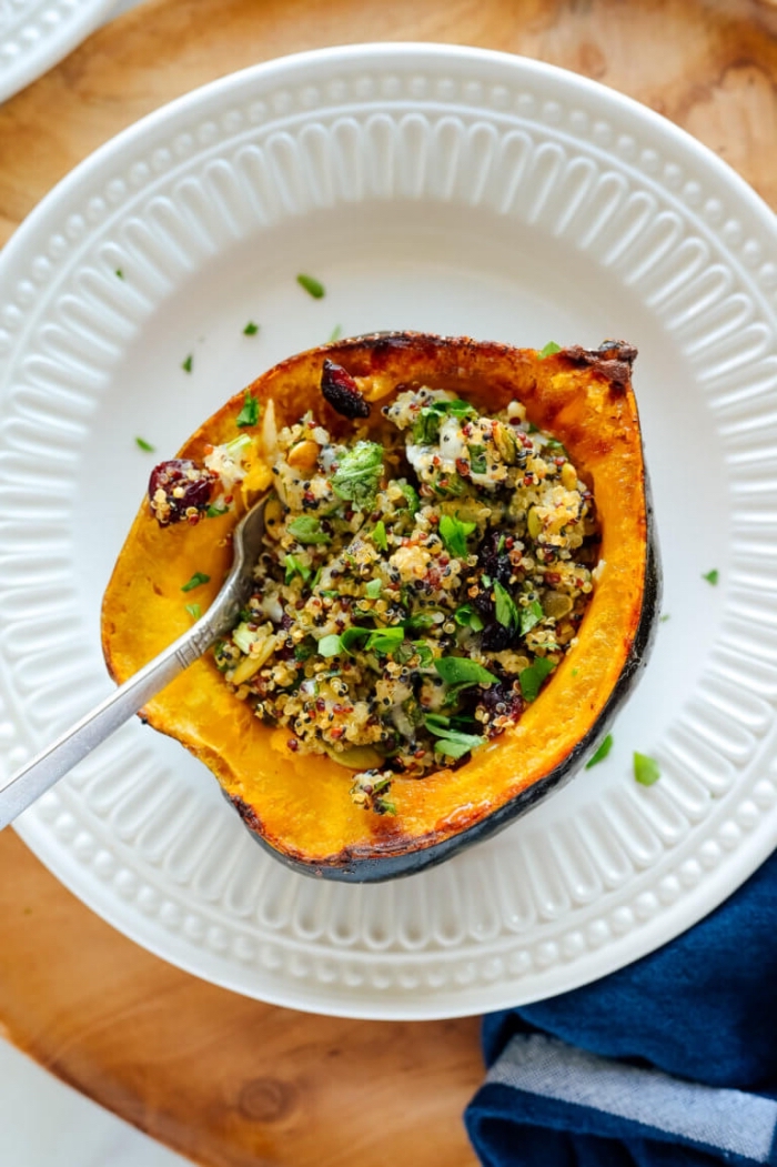 gesunde vegetarische rezepte, essen für gäste, gerichte ohne fleisch, quinoa