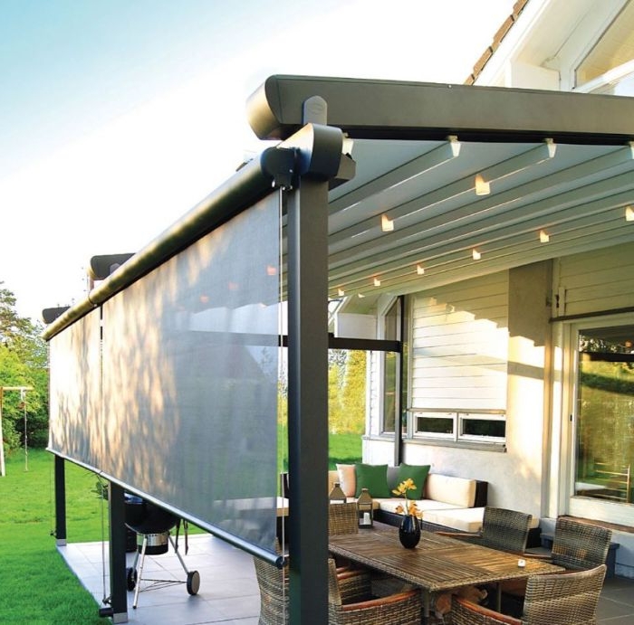 home kino von der gartenterrasse selber machen, beispiele und ideen zum entlehnen, garten mit barbeque und terrasse