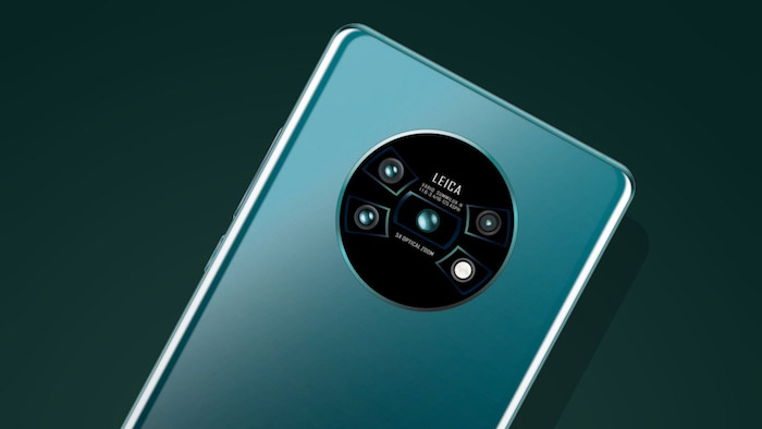 das neue huawei 30 pro, ein smartphone mit einer schwarzen kamera leica 