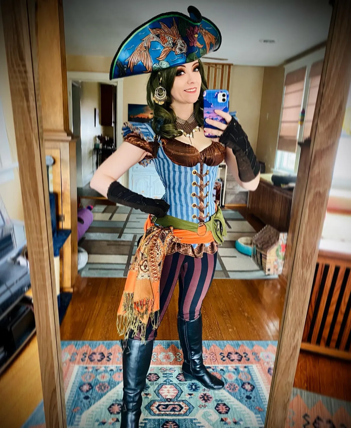 pirat kostüm frauen für fasching oder halloween