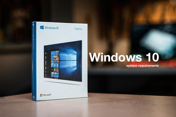 die logos von microsoft und von dem betriebssystem windows 10, das neue november update für windows 10 