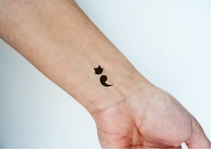 1001 Semicolon Tattoo Ideen Fur Ihre Nachste Tatowierung