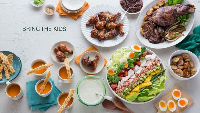 schnelle gerichte für kinder, kindergeburtstag essen ideen, gesunder salat mit eiern 