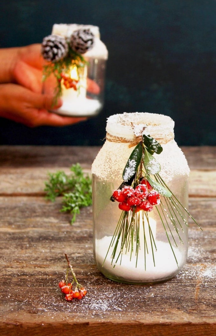 Weihnachtsdeko Basteln Für Den Tisch