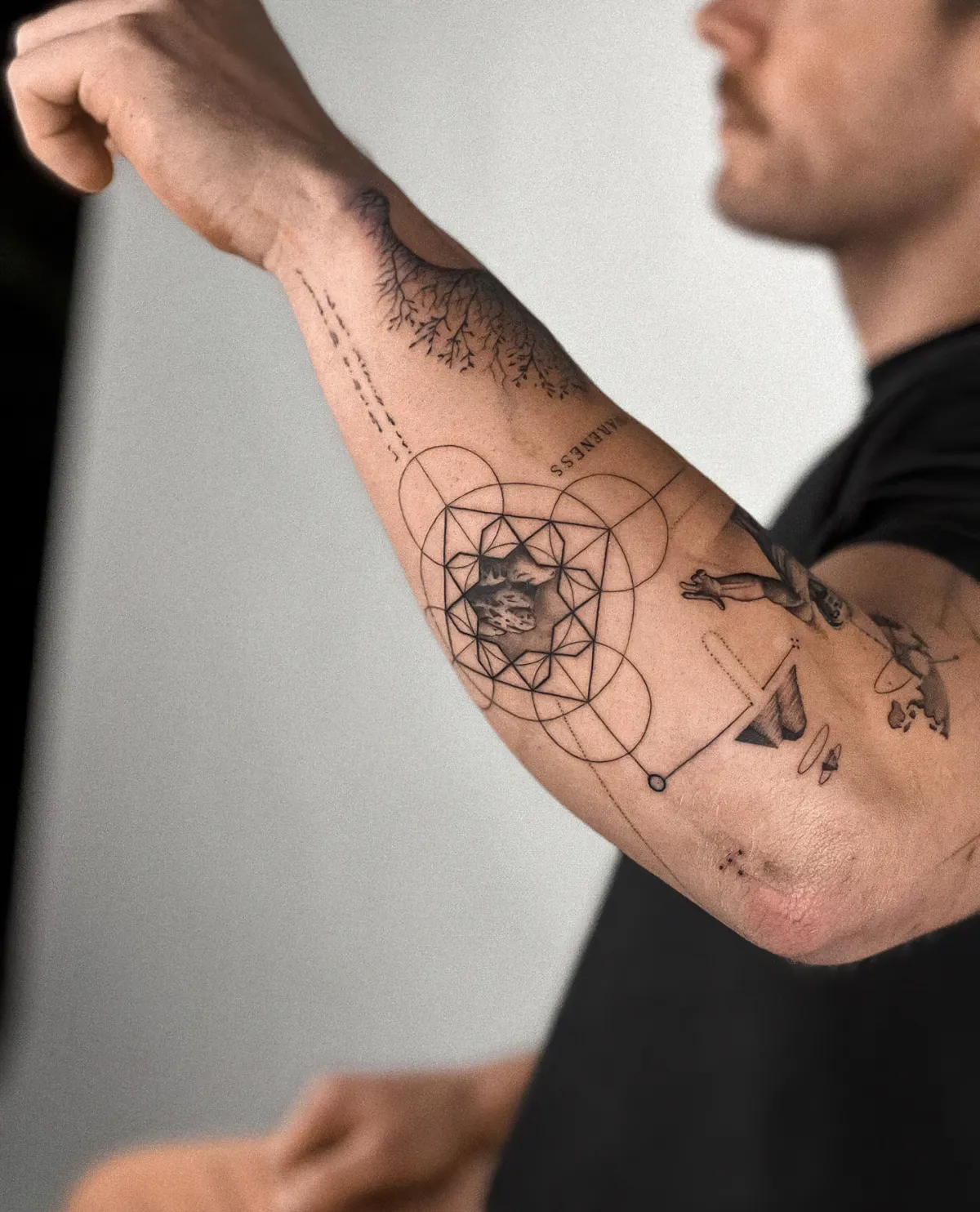 tattoo motive männer 2024 trends arm tattoos
