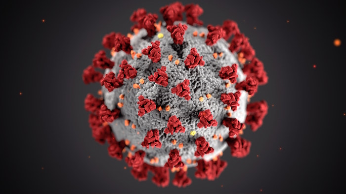 Coronavirus Molekül, Corona Krise Bild