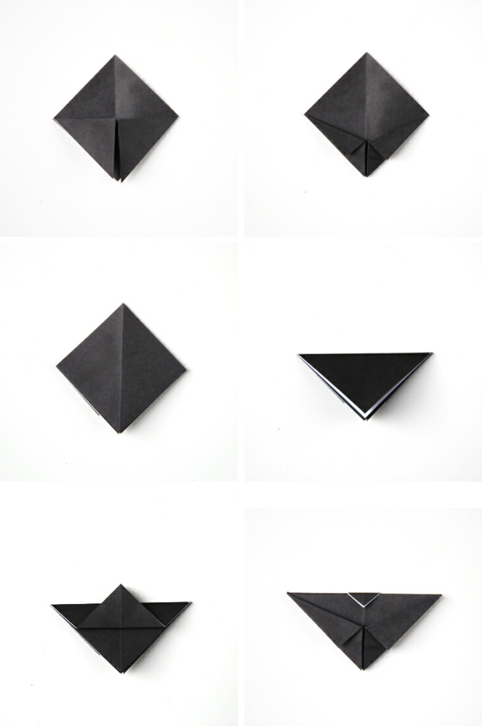 Anleitung zum Selbermachen von Dekoration für Cupcakes, Origami Anleitung zum Ausdrucken
