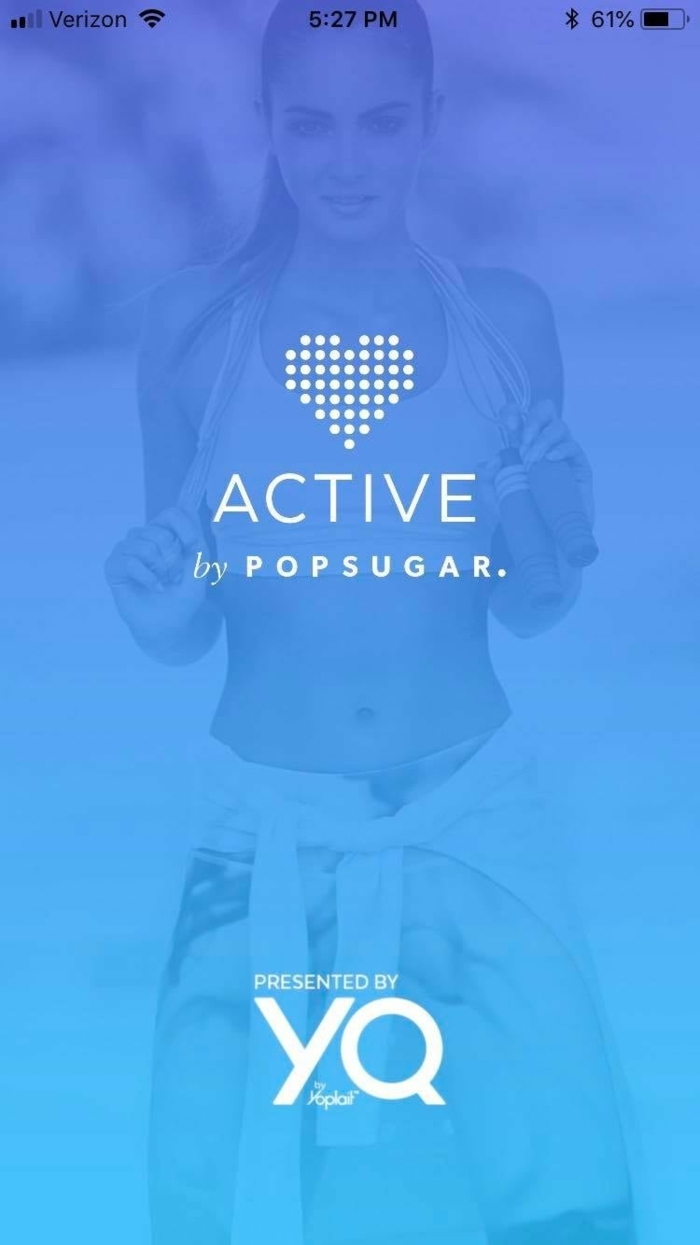 Fitness App kostenlos, Active bu Popsugar, zuhause sport treiben und gesund bleiben,