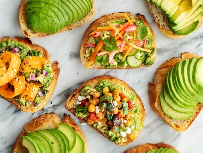 2 gesunde ernährung schwangerschaft leckere sandwiches mit avocado verschiedene varianten
