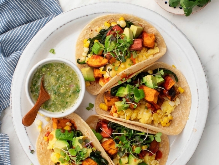 4 rezepte für schwangere gesund essen vitaminreiches mittagessen tacos selber machen
