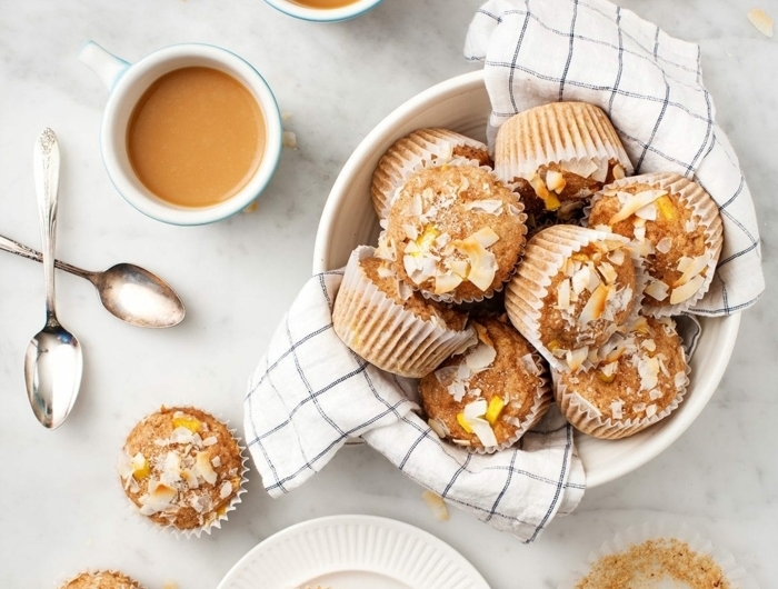 6 ernährungsplan für schwangere gesunde muffins mit erdnussbutter und kokos nachtisch lecker