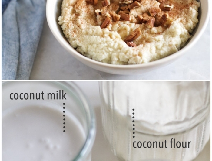 frühstück ohne milchprodukte paleo haferflocken mit kokosnuss leichte und gesunde rezepte collage