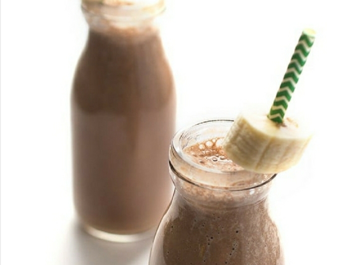 gesunde protein kaffee smoothie zum abnehmen smoothie diät ausgewogene ernährung