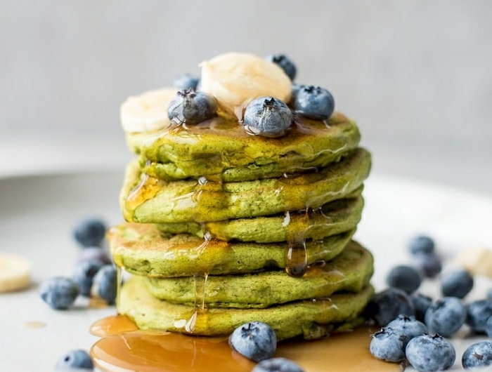 0 pfannkuchen rezept einfach und schnell veganes glutenfreies frühstück mit eiweiß proteinpfannkuchen mit blaubeeren