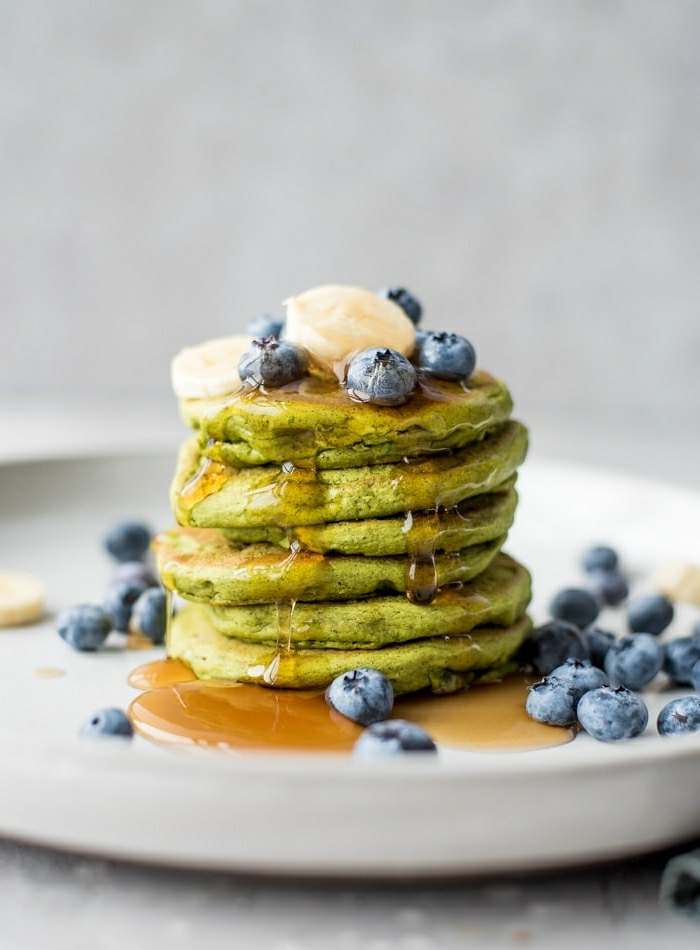 0 pfannkuchen rezept einfach und schnell veganes glutenfreies frühstück mit eiweiß proteinpfannkuchen mit blaubeeren