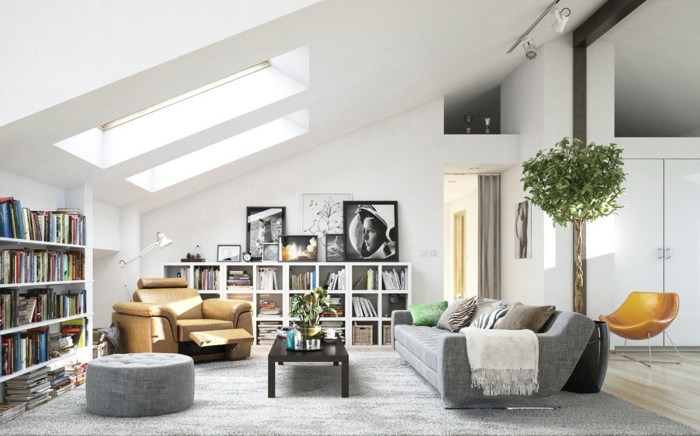 0 wandfarben ideen wohnzimmer gestalten wohnung einrichten weiße wände graue sitzmöbel zimmereinrichtung zimmer streichen