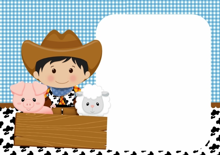 cowboy party geburtstag einladungskarten kindergeburtstag zum ausdrucken jungs kostenlose vorlagen