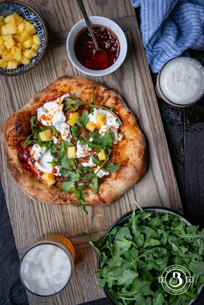 essen für viele personen wenig aufwand pizza selber machen selsbtgemachter pizzateig mittagessen ideen leckere rezepte