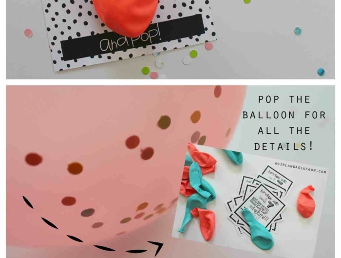 geburtstagseinladung kinder basteln luftballons mit konfetti originelle und kreative ideen zum basteln