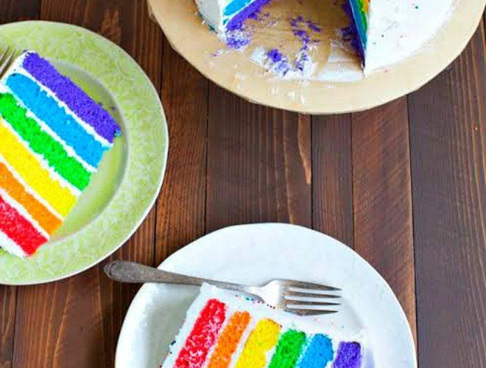 geburtstagsparty ideen regenbogen torte rezept leicht und lecker torten für kindergeburtstag zum selber machen