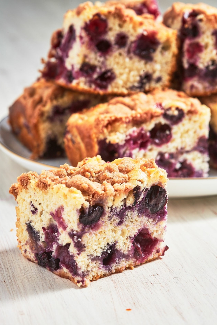 kuchen rezepte einfach und schnell mit wenig zutaten blaubeer schnalle leckere desserts zubereiten