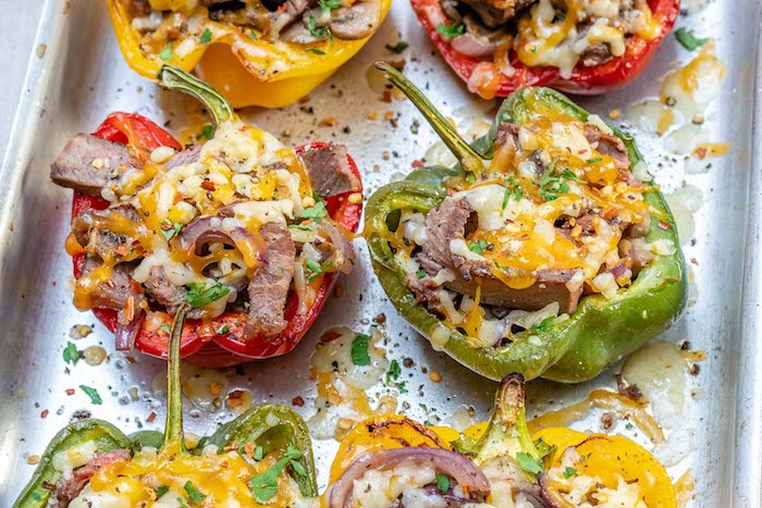 wie kocht man gefüllte paprika vegetarisch gefüllte paprika mit pilzen rezept