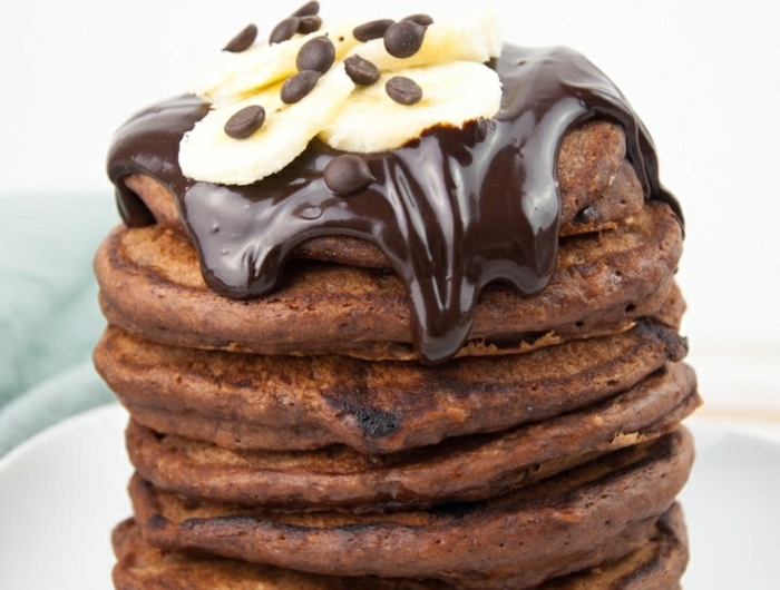 wie macht man pfannkuchen rezept mit schokolade und bananen veganer pfannkcuehnteig