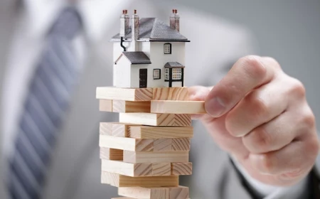 immobilienverkauf ein mann ein kleines weißes haus tipps vorteile der online immobilienbewertung