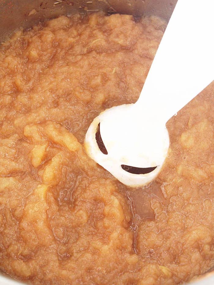 apfelmus selber machen äpfel pürieren mixer eine schritt für schritt diy anleitung rezepte mit apfelmus
