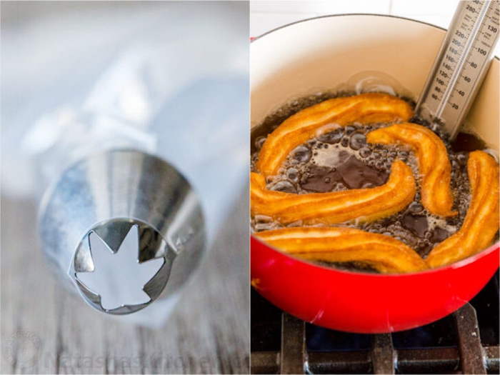 churros con chocolate rezept lange streifen spritzen eine schritt für schritt anleitung für spanische churros