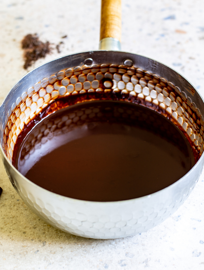 ein churros rezept schüssel mit schokolade rezept für die schokladensauce