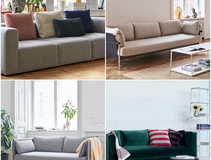 collage hay sofa verschiedene farben dänisches design inneneinrichtung ideen und inspiratuin scandinavian lifestyle