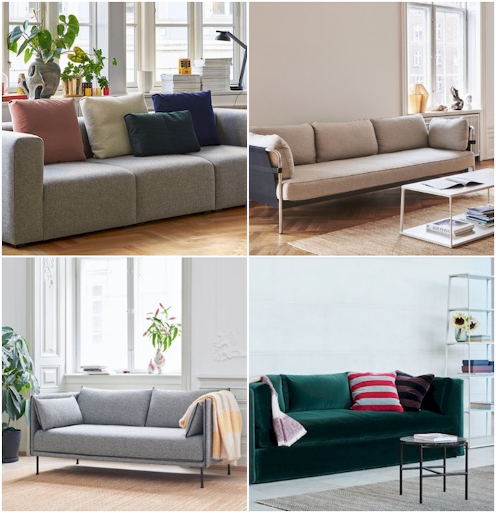 collage hay sofa verschiedene farben dänisches design inneneinrichtung ideen und inspiratuin scandinavian lifestyle