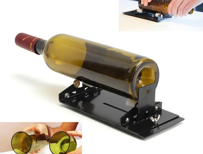 ein wine bottle cutter wie kann man eine alte grüne weinflasche upcyceln schritt für schritt aus alt mach neu