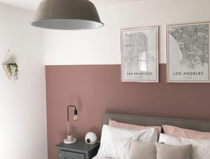 farbe malve kombinieren passende nuancen schlafzimmer weiß mauve und grau schlafzimmergestaltung