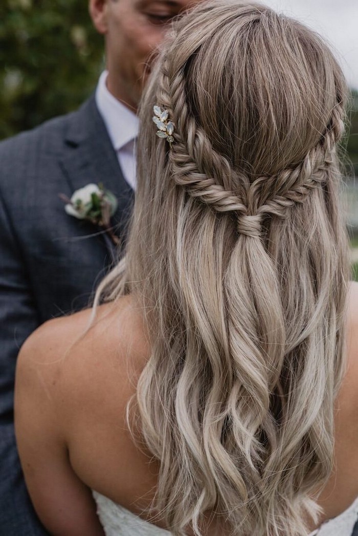 Brautfrisur für dünnes langes haar