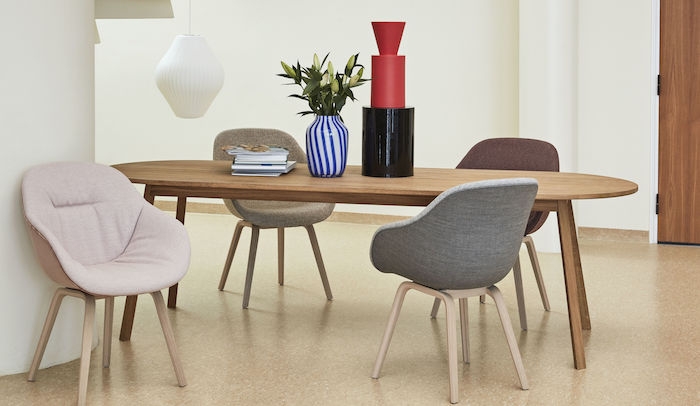 hay stuhl about a chair verschiedene farben großer tisch aus holz skandinavische möbel aus hoher qualität scandi deko