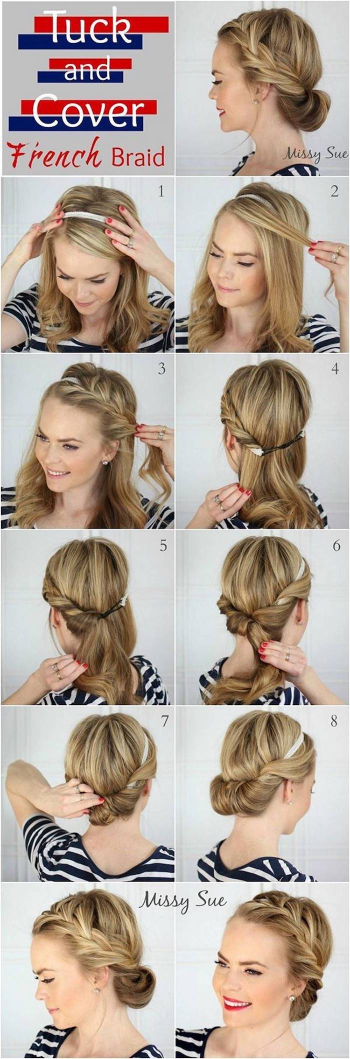 hairstyles diy and tutorial for all hair lengths 022 | fashion