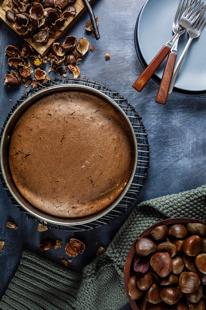 esskastanien rezepte süßigkeiten maronen schokolade backen im ofen