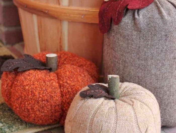 halloween deko selber machen für draußen aus alte kleidung diy