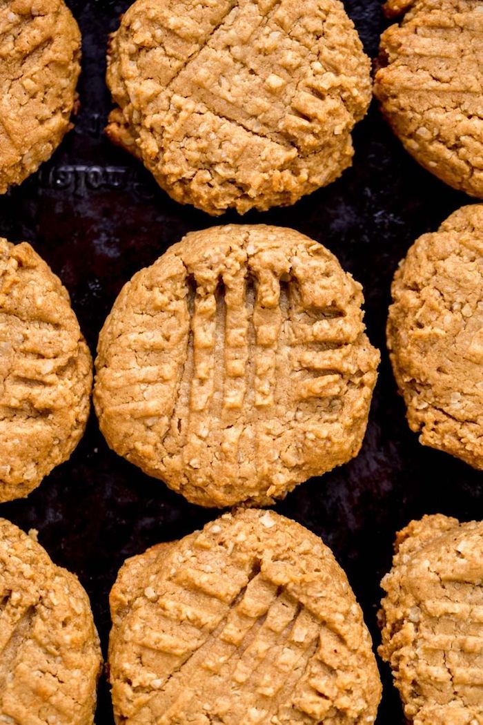 leckere gerichte zum abnehmen köstliche erdnussbutter honig kekse schnelle rezepte für desserts nachtisch ideen