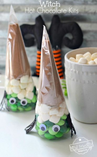 schnelle halloween rezepte snacks für kinder kindersnacks mini marshmalloes bonbons schokoalde