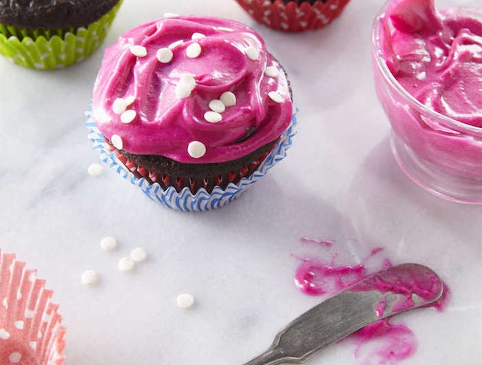vegetarsiche gerichte für kinder schnelle leckere rezepten rosa schoko muffins