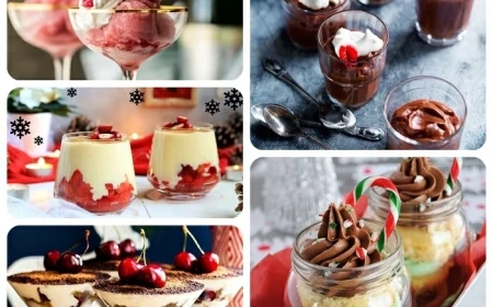 0 weihnachtsdessert im glas leckere rezepte zu weihnachten parfait schokoladenmousse mousse selber machen nachtisch ideen