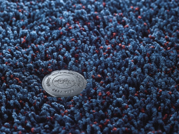 blauer teppich wohnung einrichtung teppich günstig kaufen teppichboden meterware