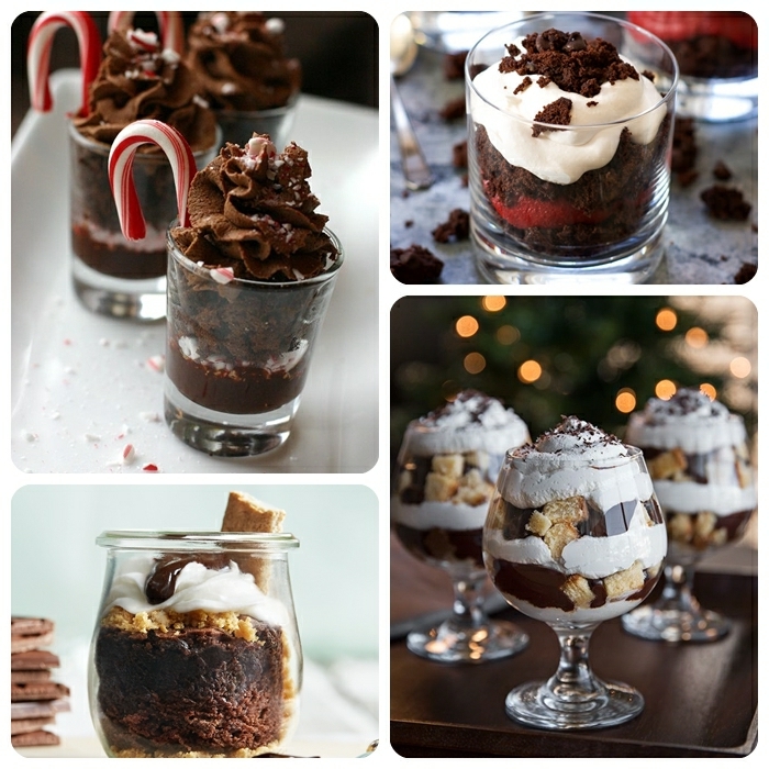dessert für weihnachten rezepte mit schokolade nachtisch ideen im glas winterlich festlich