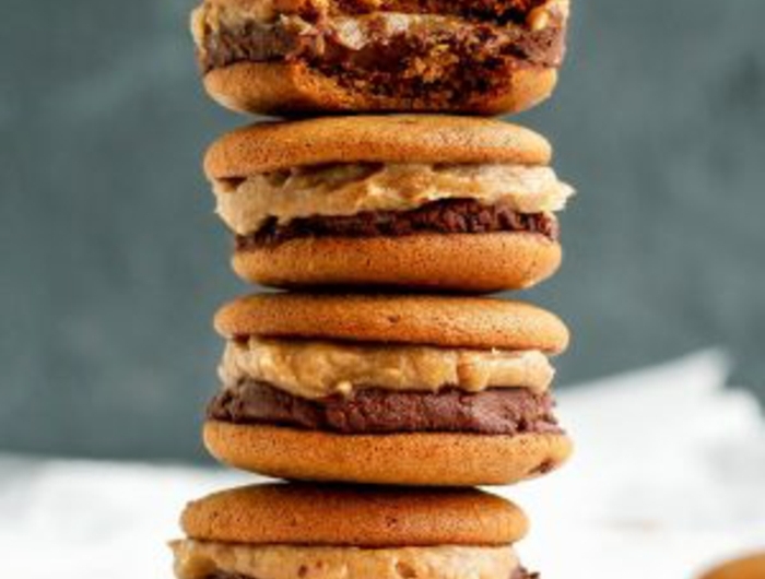 gesunde kekse zum abnehmen karamel schokolade mandelmilch low carb kekse rezept