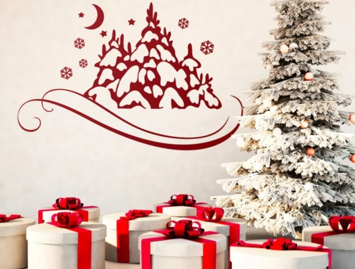 wandtattoo weihnachten dekoration ideen web wandtattoo com wohnung dekorieren ideen